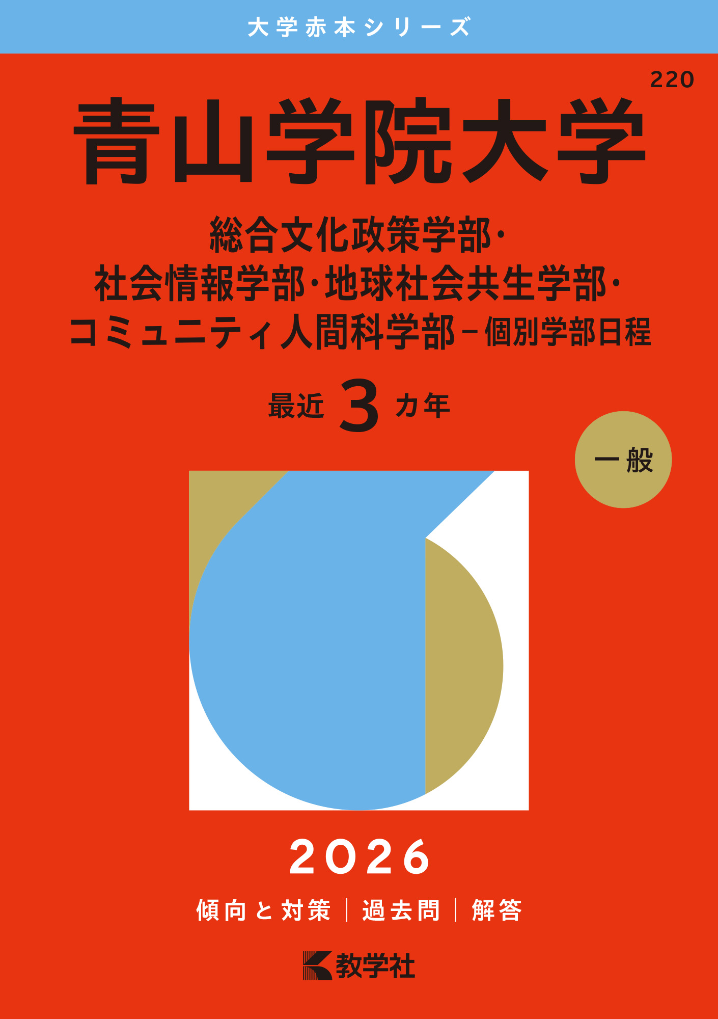 青山学院大学（総合文化政策学部・社会情報学部・地球社会共生学部・コミュニティ人間科学部－個別学部日程）