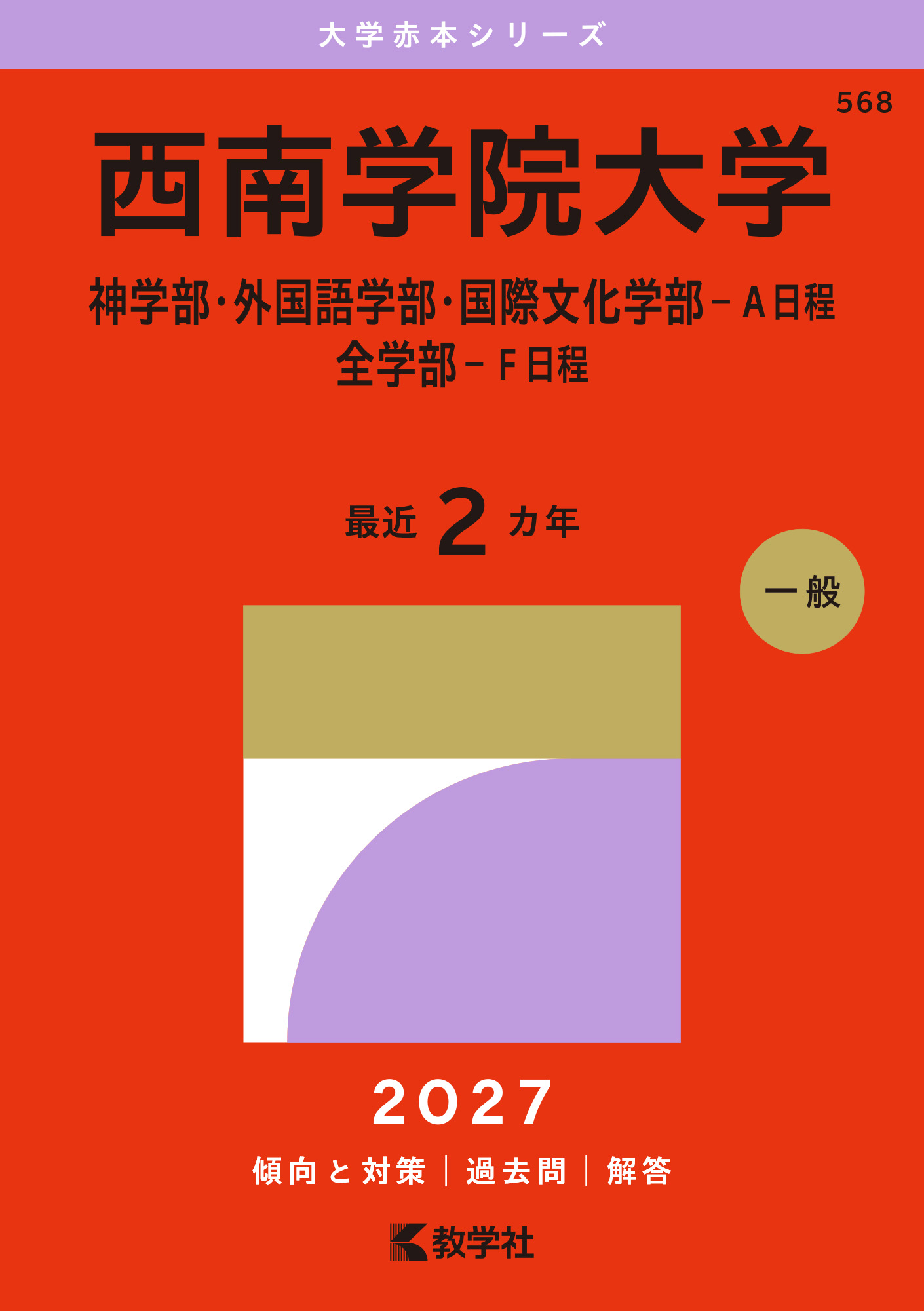 西南学院大学（神学部・外国語学部・国際文化学部－Ａ日程／全学部－Ｆ日程）